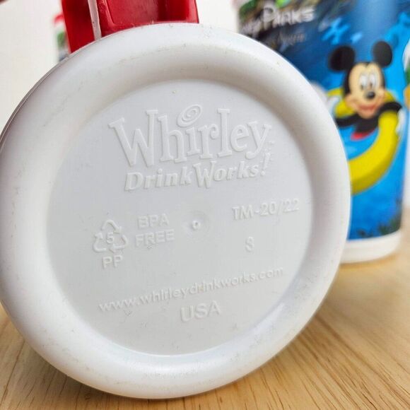 Disney Parks Travel Cup Mug Lot 3 Walt Disney World Whirley Mickey Souvenir WDW - Picture 7 of 7